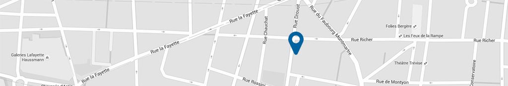 Localisez-nous sur une carte (Google Maps) Localisation du Cabinet à Paris